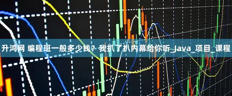 升鸿网 编程班一般多少钱？我扒了扒内幕给你听_Java_项目_课程